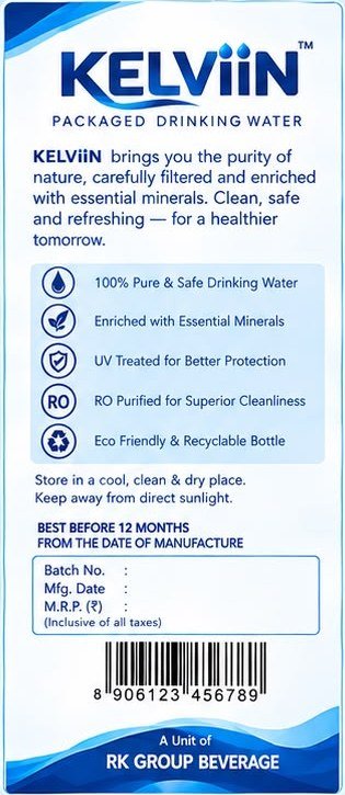 KELViiN back label